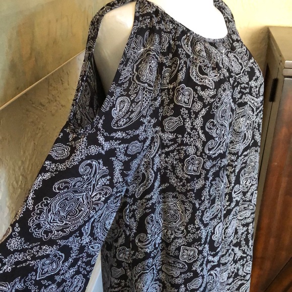 Artisan NY print black and white dress - Picture 3 of 4